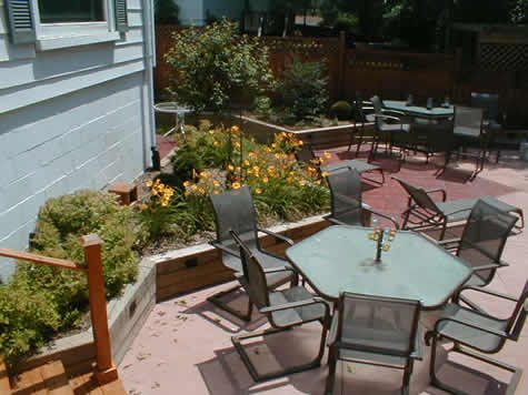 patio and deck provide ample space for sunbathing and entertaining patio and deck provide ample space for sunbathing and entertaining